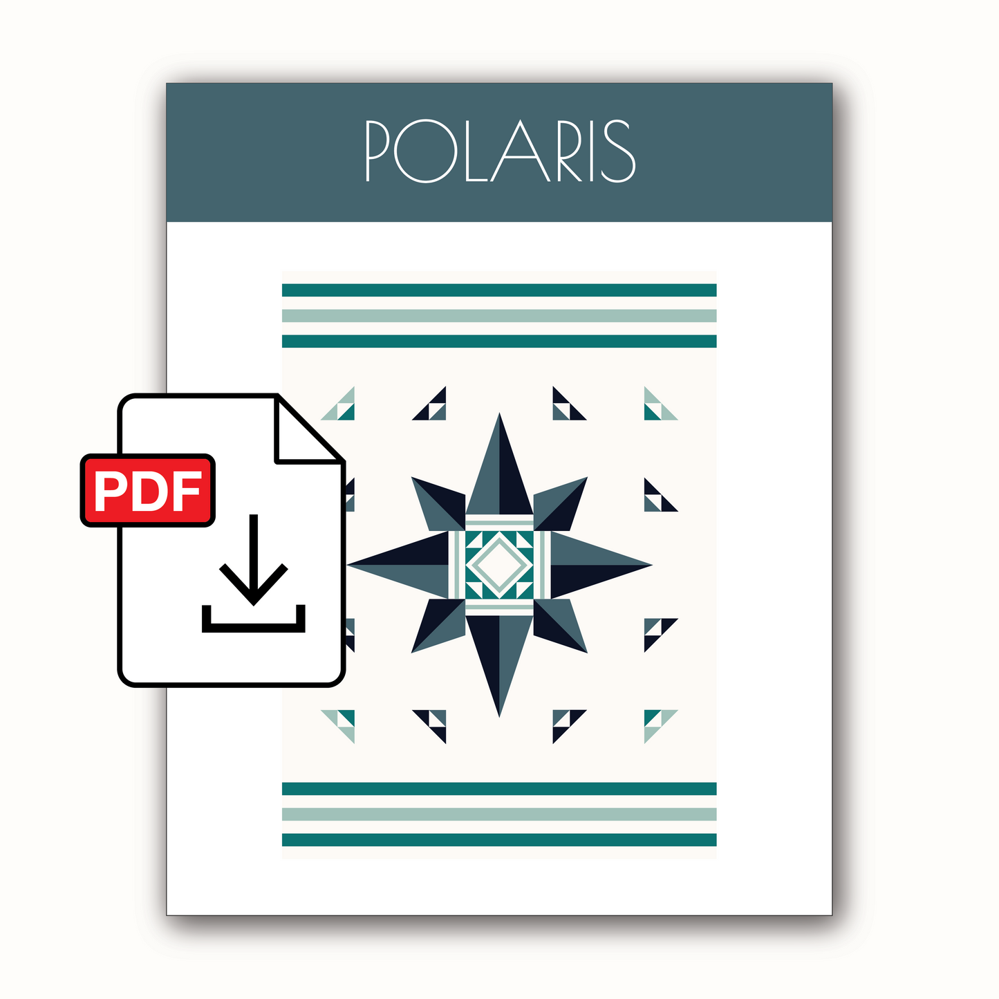 Polaris Quilt Pattern - PDF