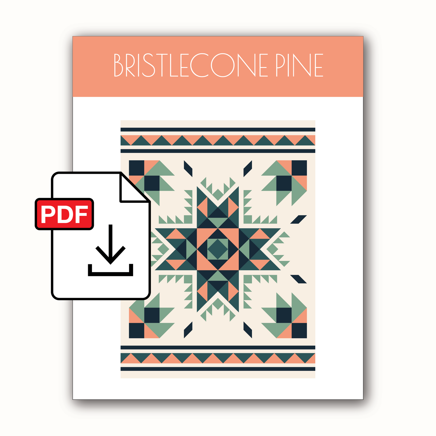 Bristlecone Pine Quilt Pattern - PDF