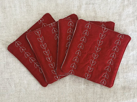 Quilted Coasters - Set of 4
