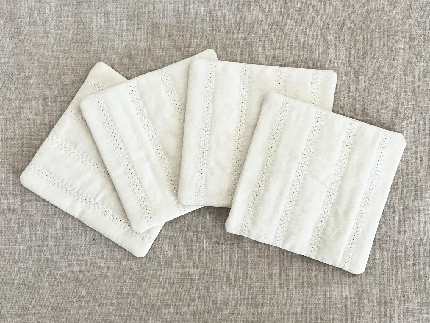 Quilted Coasters - Set of 4