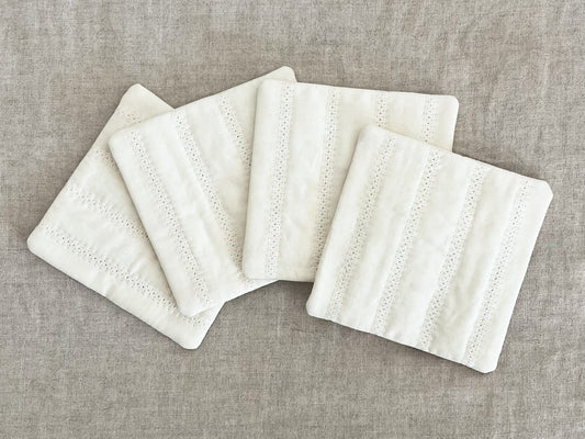 Quilted Coasters - Set of 4